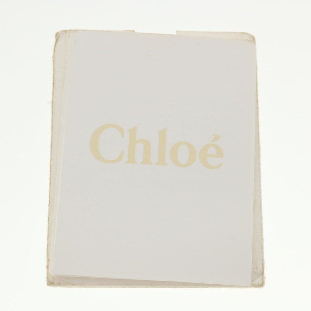 Chloe Shoulder Bag Leather Gray am3860