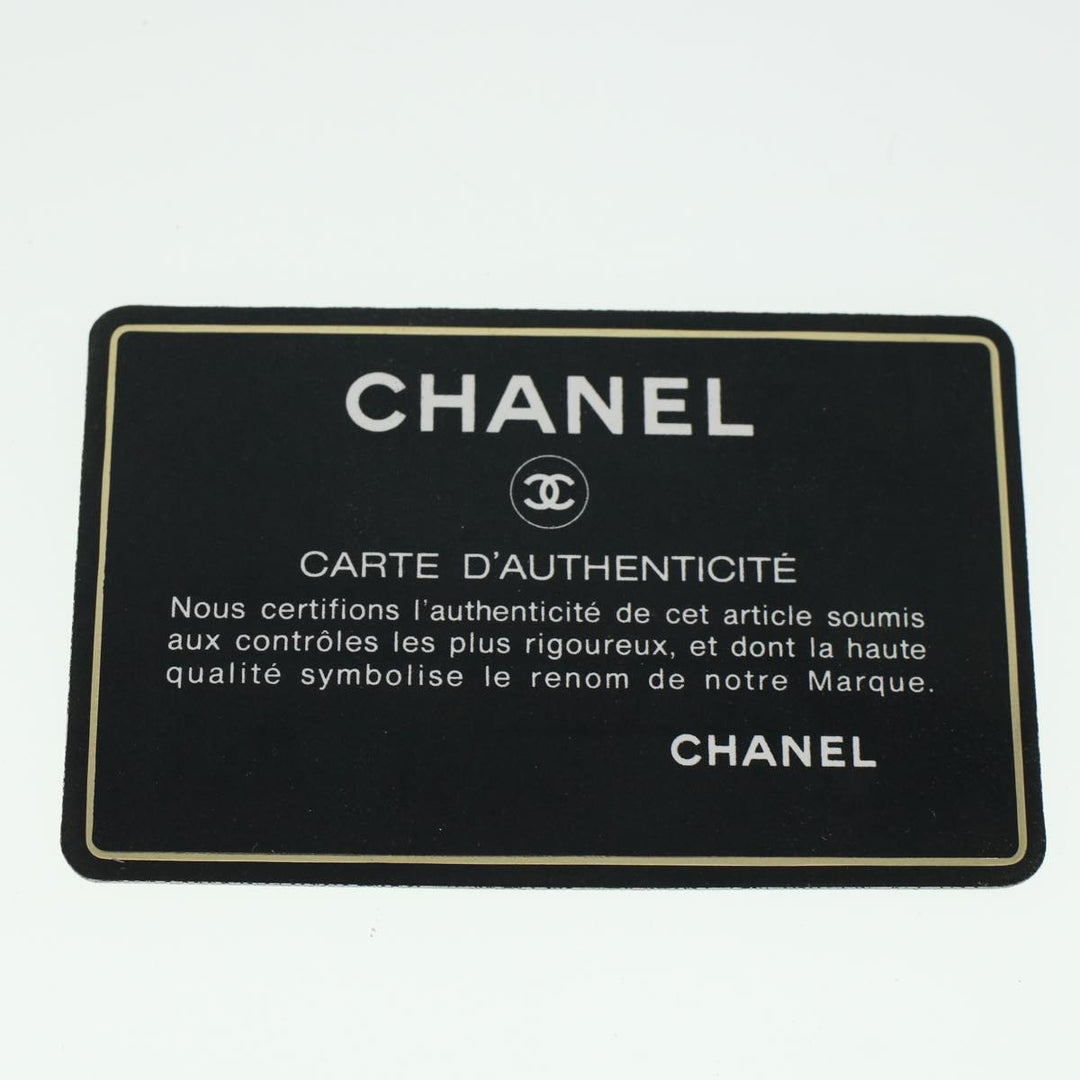 Chanel Matelasse Turn Lock Chain Shoulder Bag Lamb Skin Black CC Auth am4542