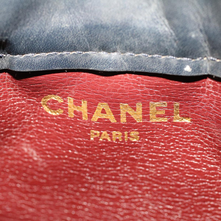 Top Quality Chanel Clutch Bag Lamb Skin Black CC Auth am4611