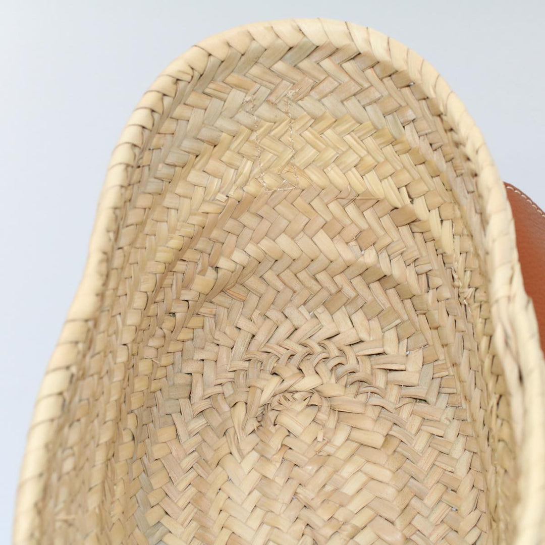 Chloe MARCIE Small Basket Shoulder Bag Raffia Beige am5022