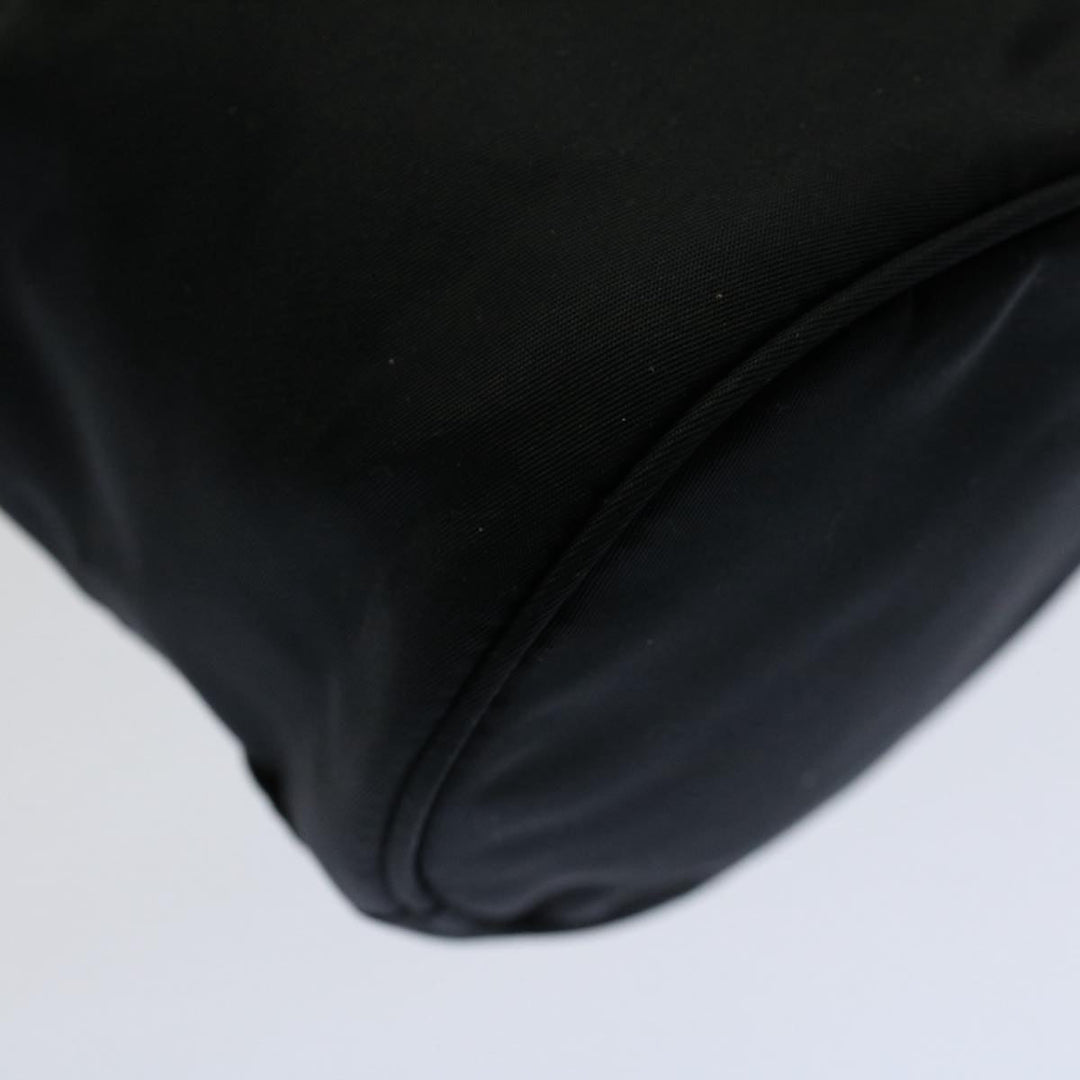 Celine Circle Pouch Nylon Black  am5193
