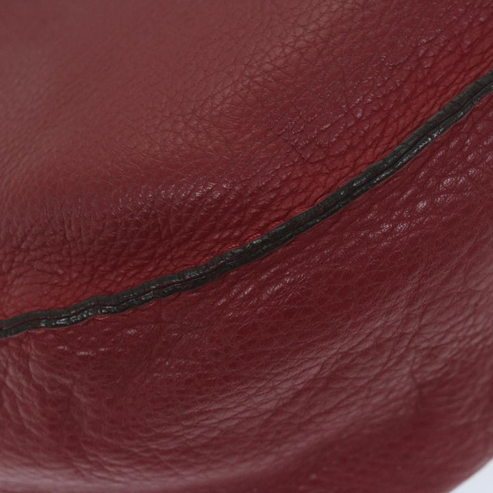 Chloe Mercy Shoulder Bag Leather Red am5320