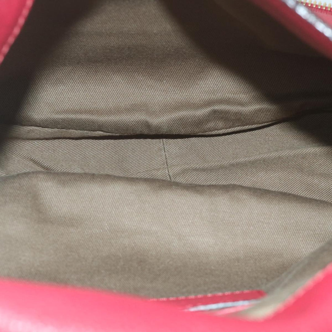 Chloe Mercy Shoulder Bag Leather Red am5320