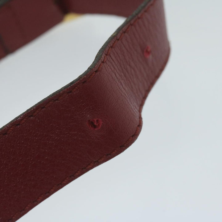 Chloe Mercy Shoulder Bag Leather Red am5320