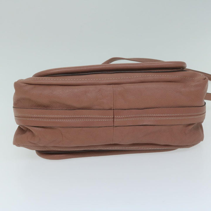 Chloe Paraty Shoulder Bag Leather 2way Pink am5444