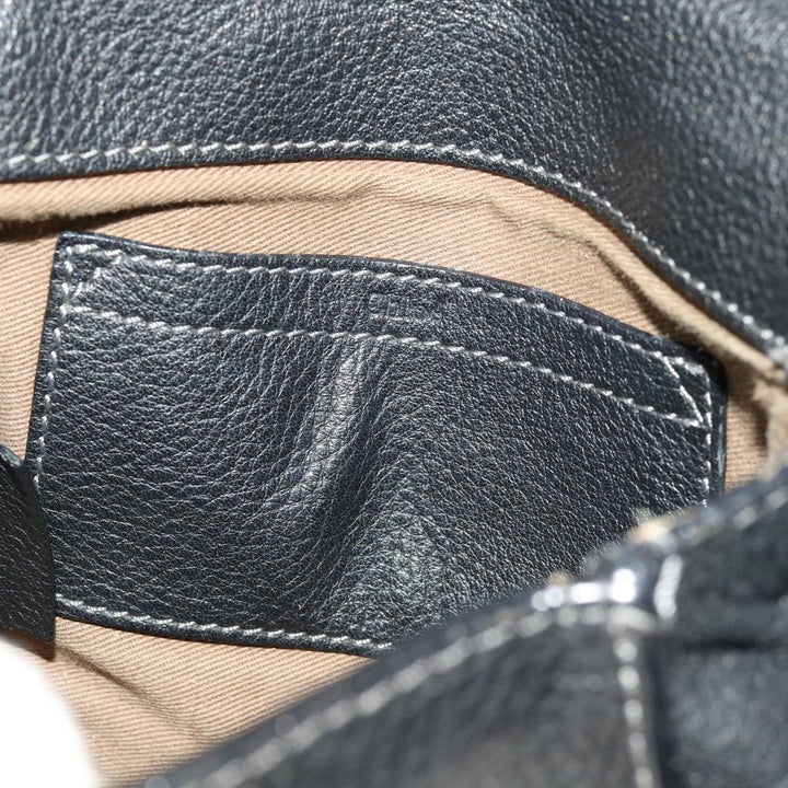 Chloe Mercy Shoulder Bag Leather Black am5457