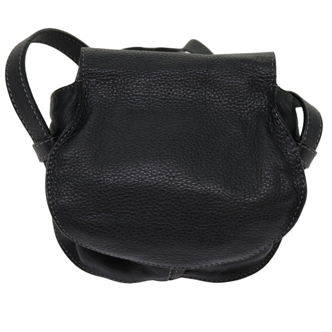 Chloe Mercy Shoulder Bag Leather Black am5457