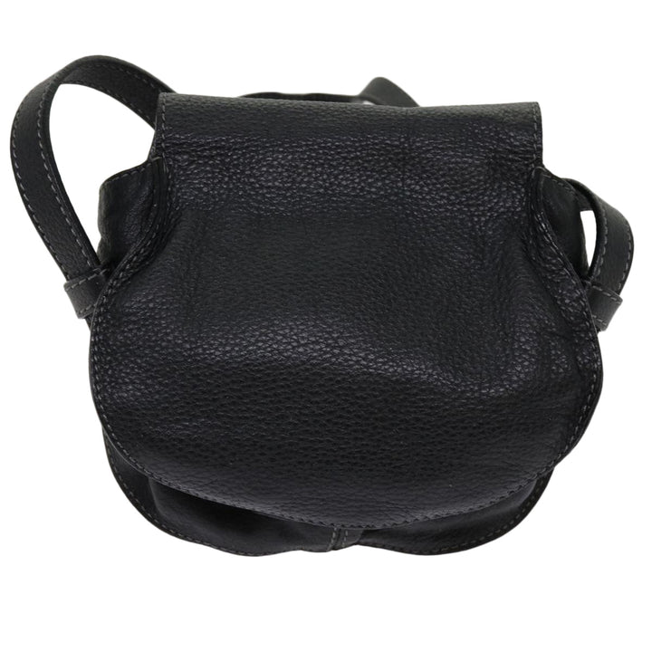 Chloe Mercy Shoulder Bag Leather Black am5457