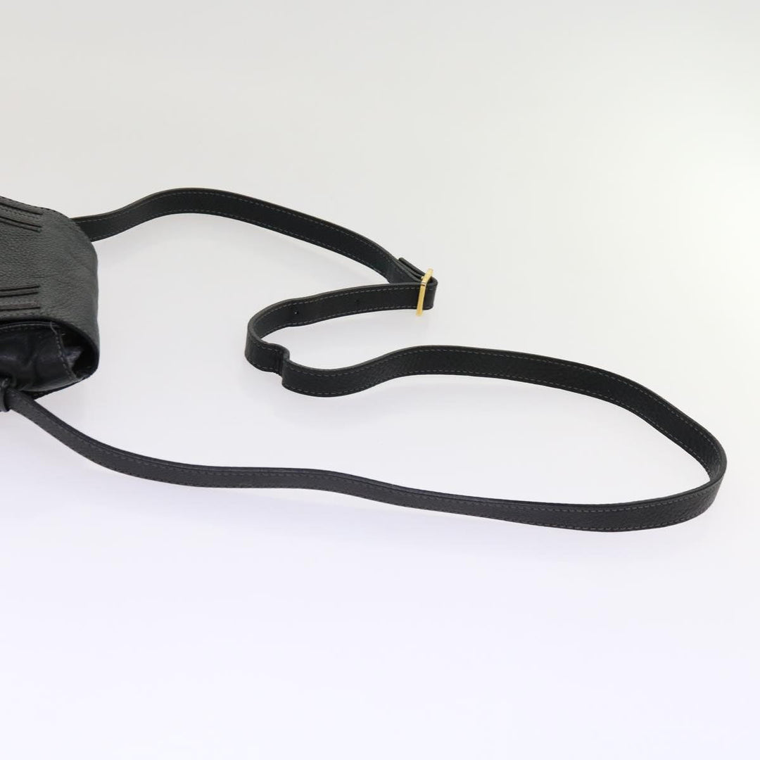 Chloe Mercy Shoulder Bag Leather Black am5457