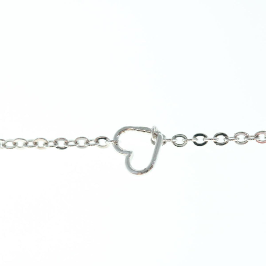 CHRISTIAN Dior Bracelet metal Silver Auth am5520