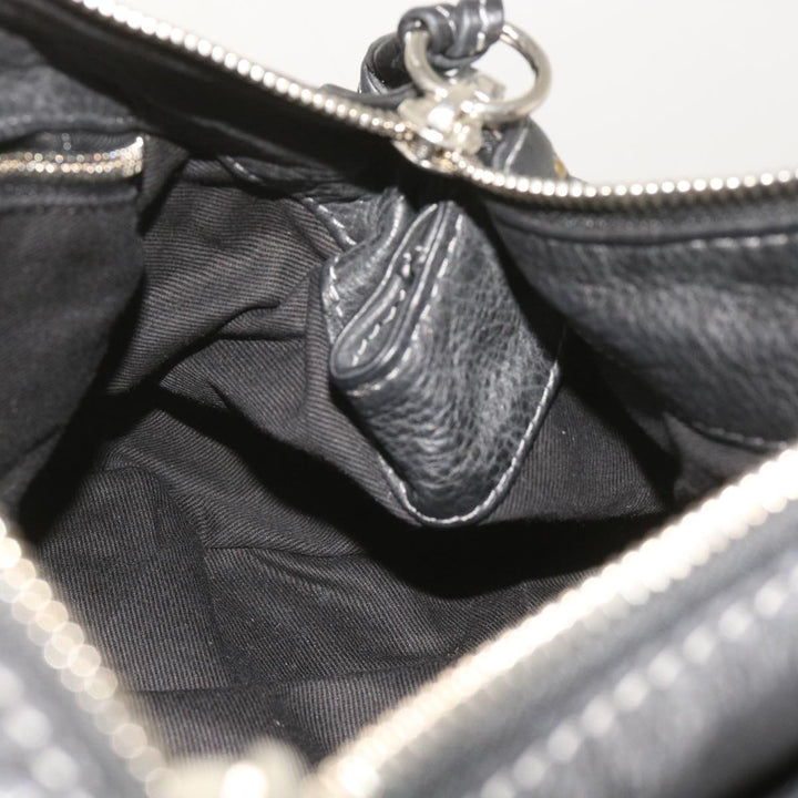 Chloe Paddington Shoulder Bag Leather Black 03 09 51 5276 am5750