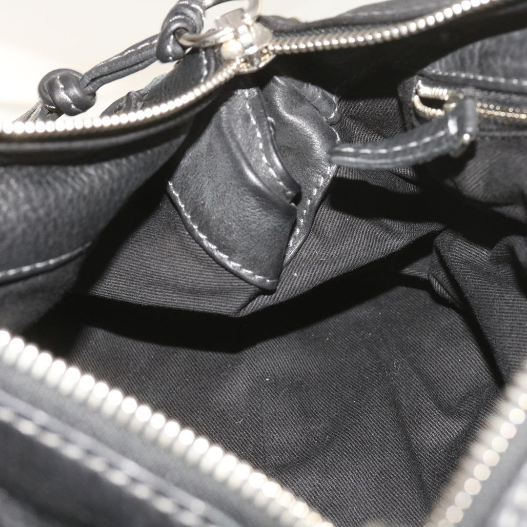 Chloe Paddington Shoulder Bag Leather Black 03 09 51 5276 am5750