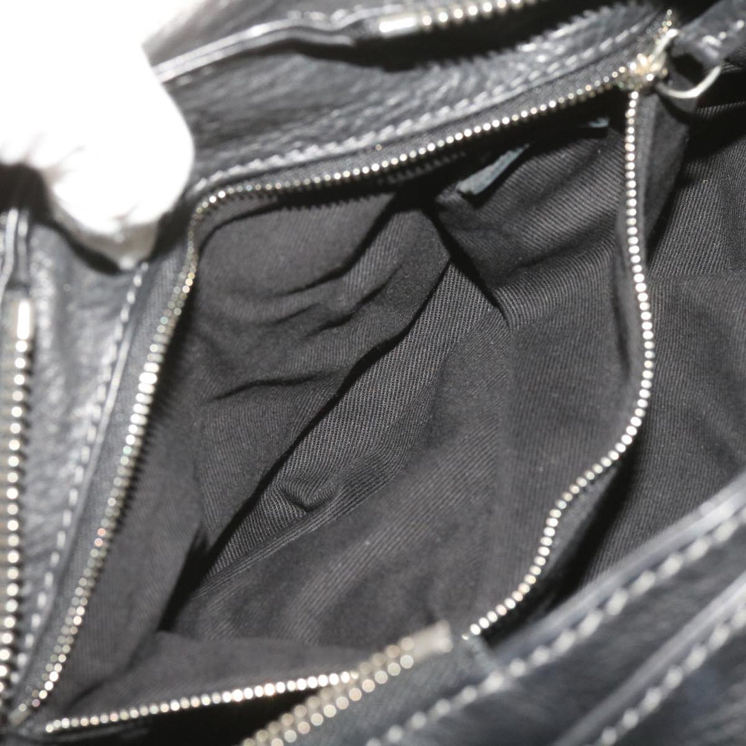 Chloe Paddington Shoulder Bag Leather Black 03 09 51 5276 am5750