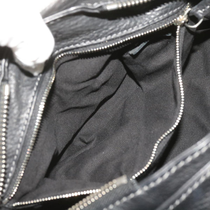 Chloe Paddington Shoulder Bag Leather Black 03 09 51 5276 am5750