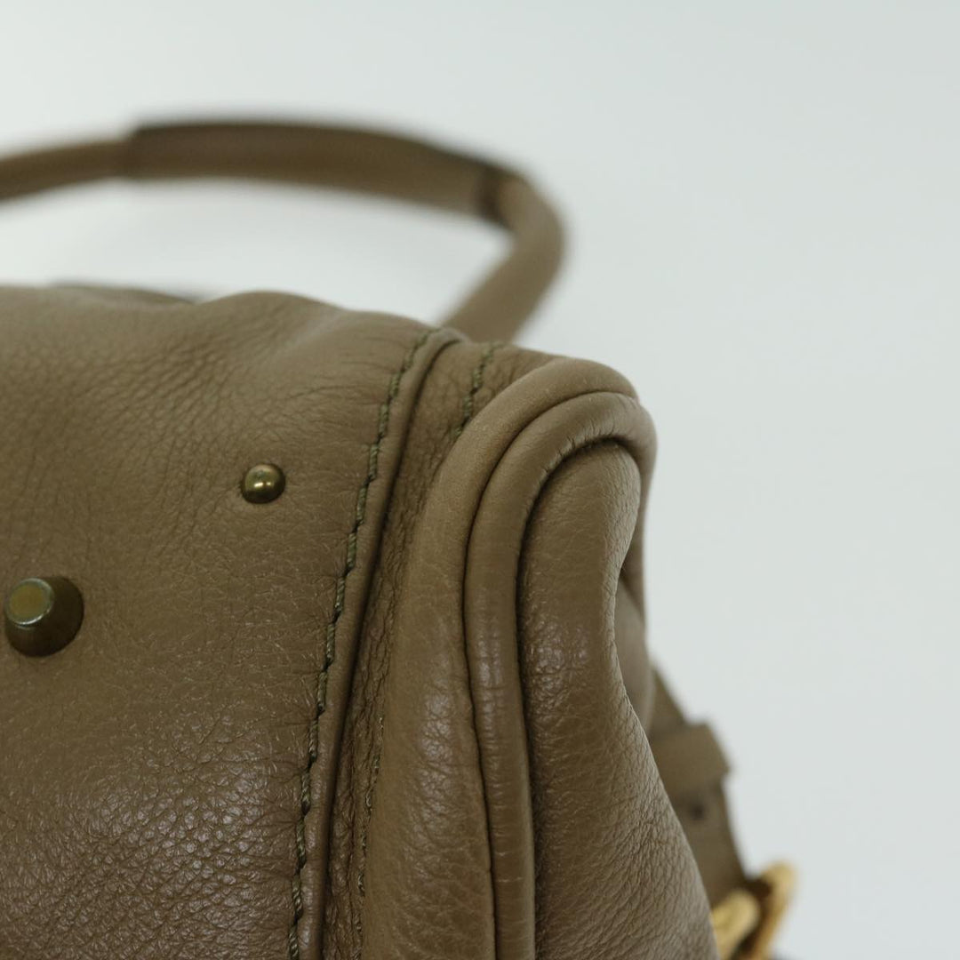 Chloe Paddington Shoulder Bag Leather Brown 03 07 51 5191 am5879