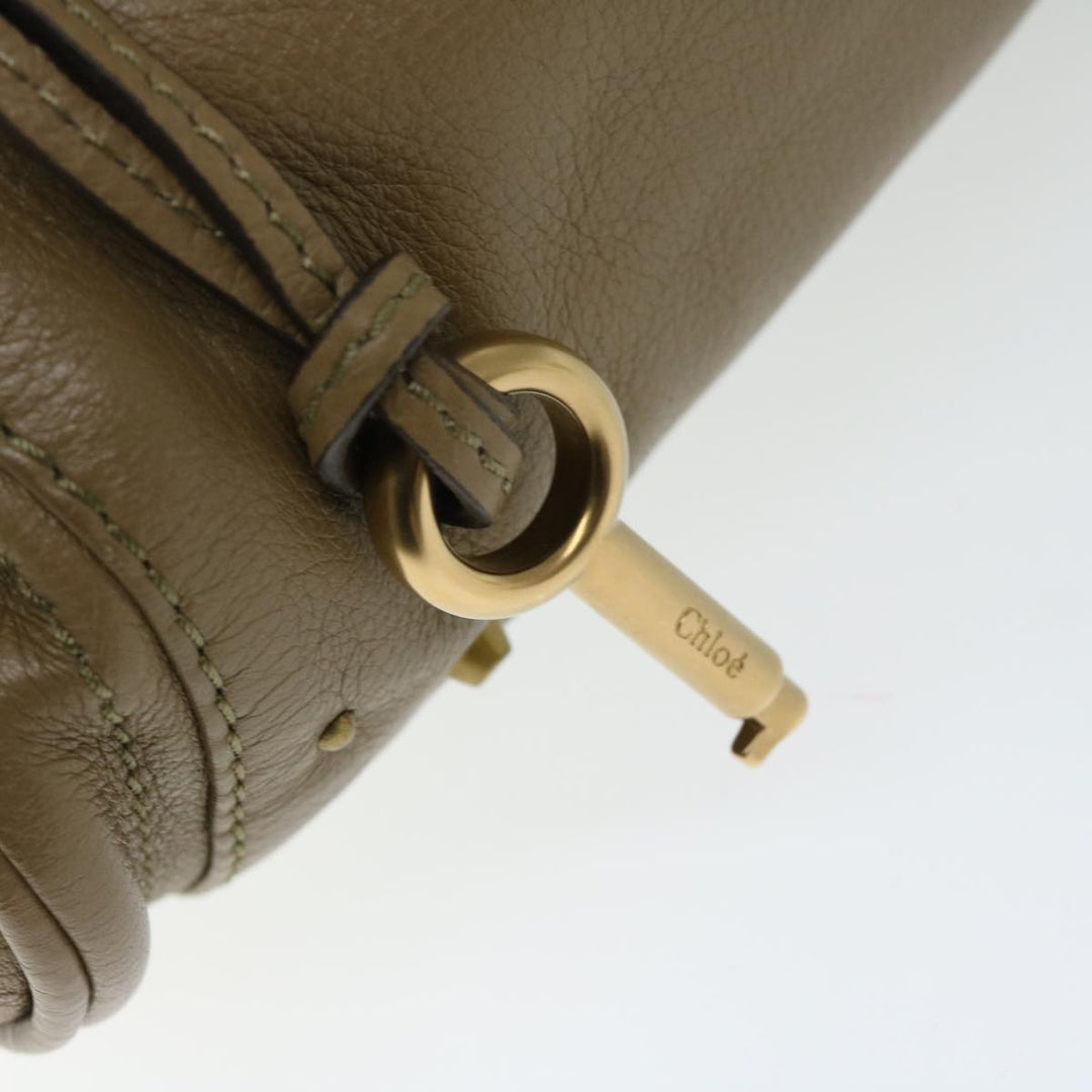 Chloe Paddington Shoulder Bag Leather Brown 03 07 51 5191 am5879