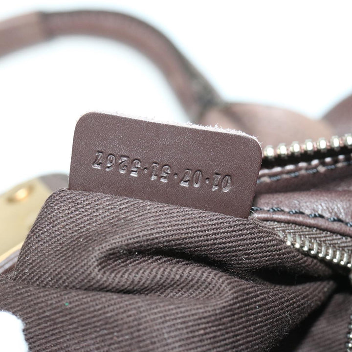 Chloe Paddington Hand Bag Leather Brown am5880