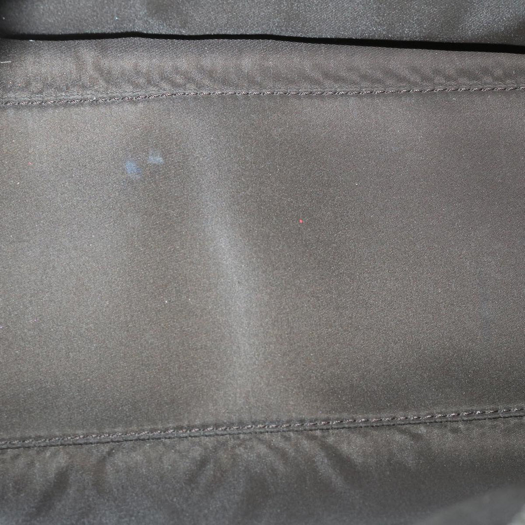 CHRISTIAN Top quality Dior Trotter Canvas Chain Hand Bag PVC Brown Auth am5959