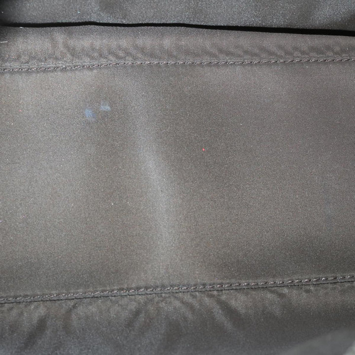 CHRISTIAN Top quality Dior Trotter Canvas Chain Hand Bag PVC Brown Auth am5959