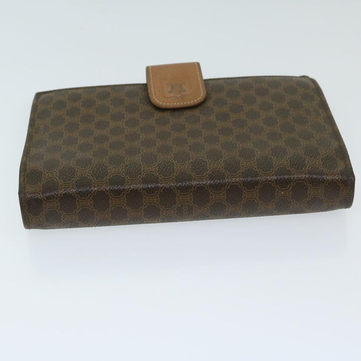 Celine Macadam Canvas Day Planner Cover PVC Brown  am5982