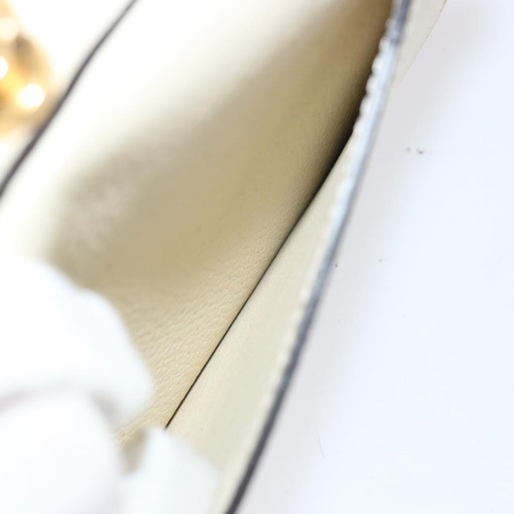 Chloe Nile Small Bracelet Hand Bag Leather 2way Cream am6005