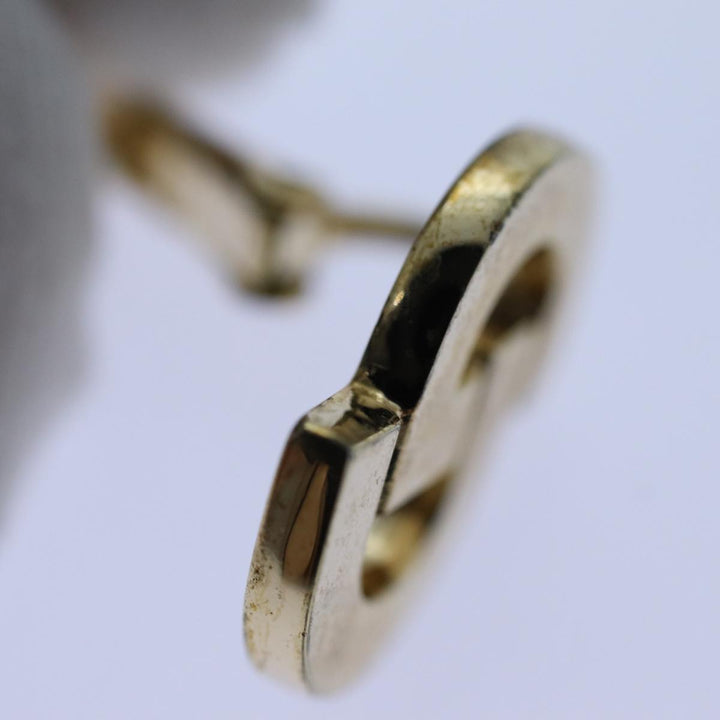 CHRISTIAN Dior Earring Gold Auth am6078