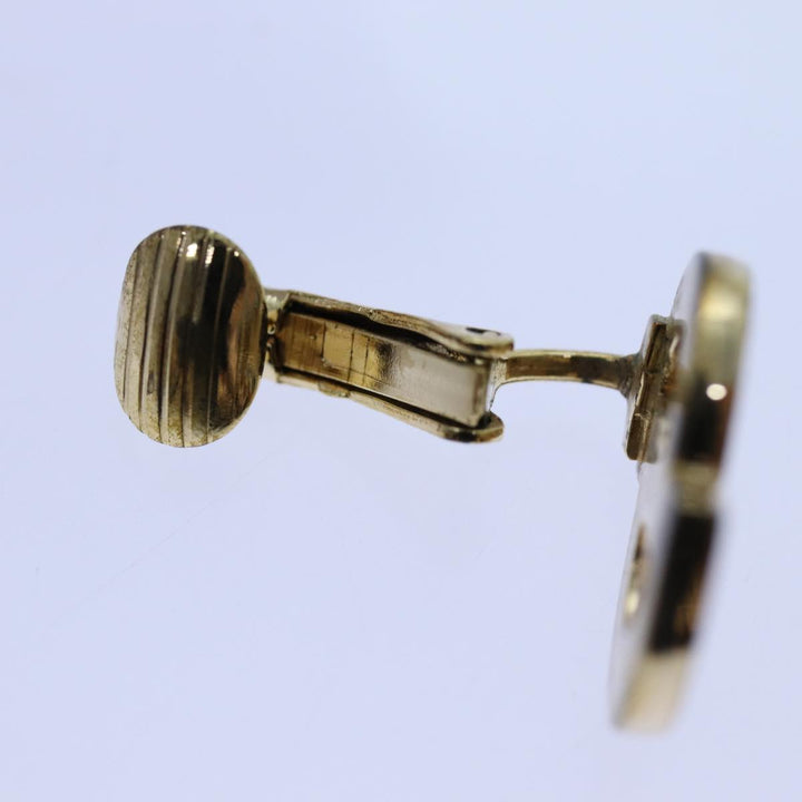 CHRISTIAN Dior Earring Gold Auth am6078