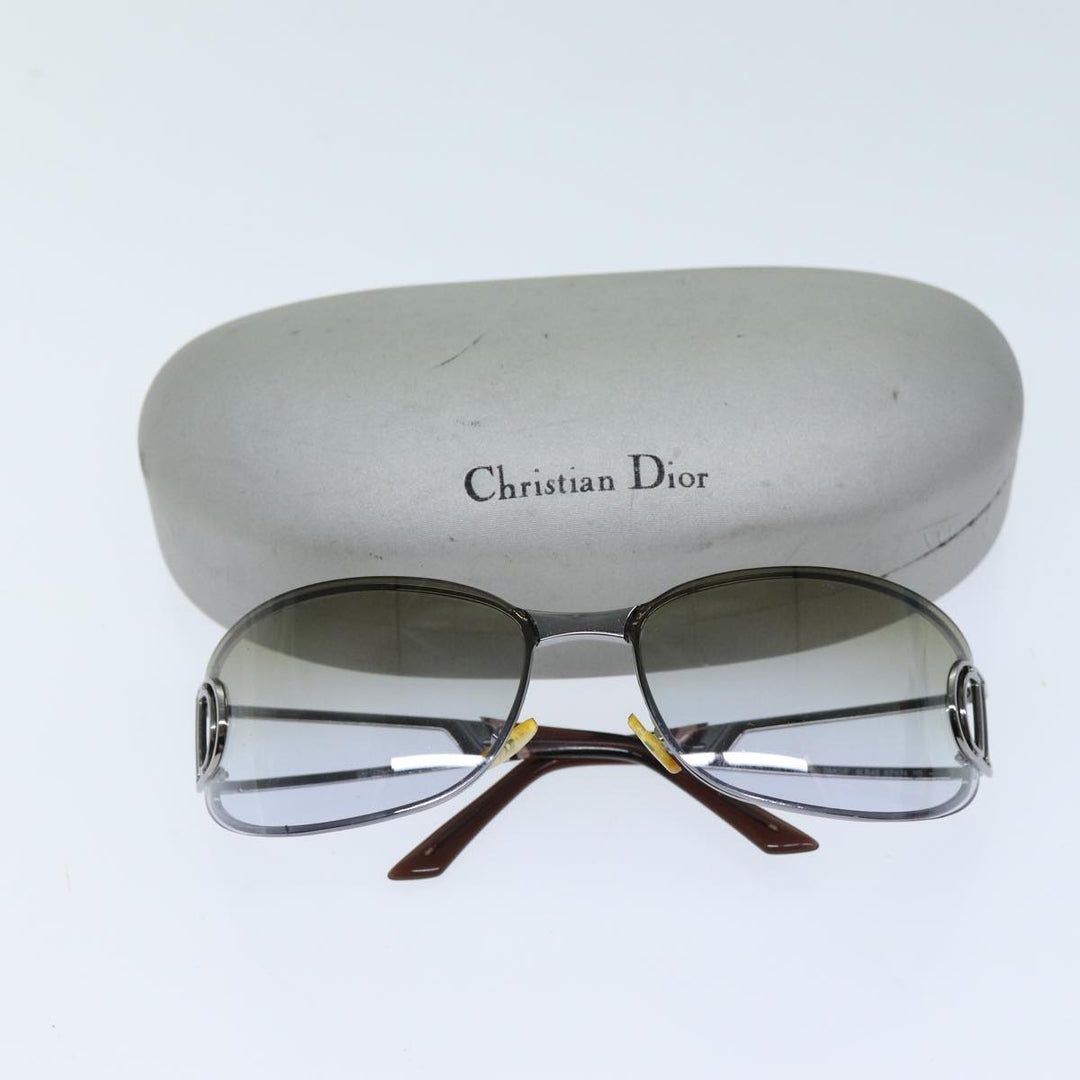 CHRISTIAN Top quality Dior Sunglasses metal Black Auth am6151