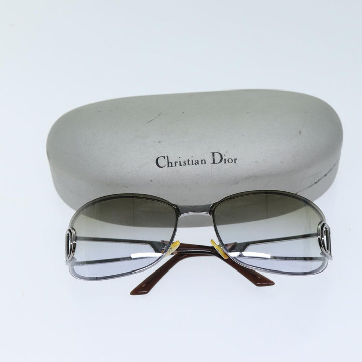 CHRISTIAN Top quality Dior Sunglasses metal Black Auth am6151
