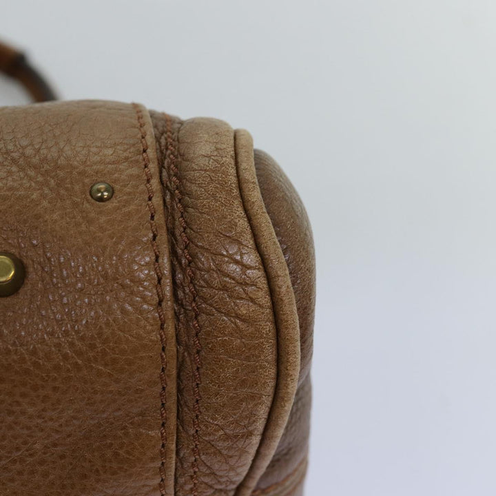 Chloe Paddington Hand Bag Leather Brown am6253