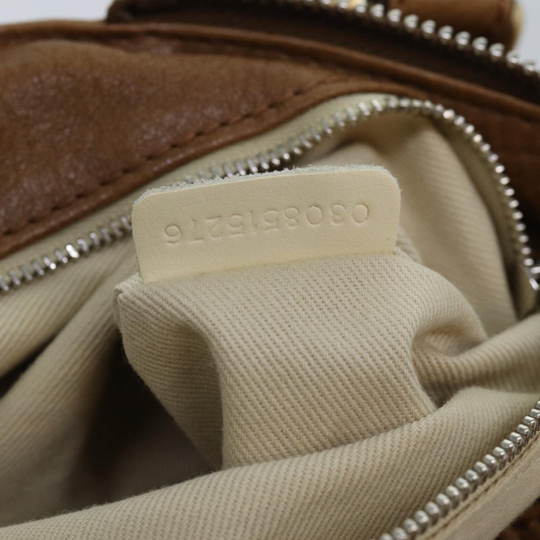 Chloe Paddington Hand Bag Leather Brown am6253