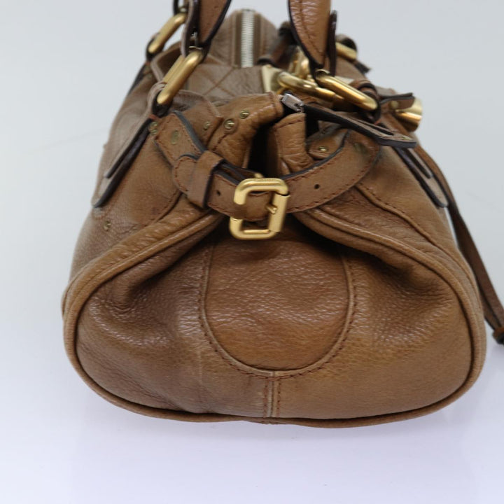 Chloe Paddington Hand Bag Leather Brown am6253