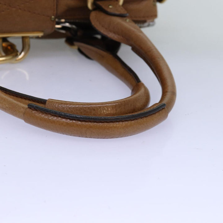 Chloe Paddington Hand Bag Leather Brown am6253