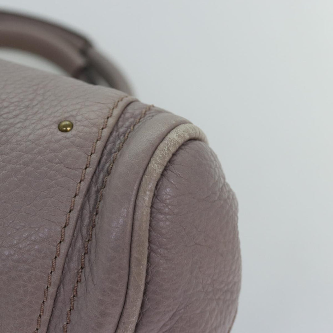 Chloe Paddington Hand Bag Leather Gray 03 09 51 5191 am6259