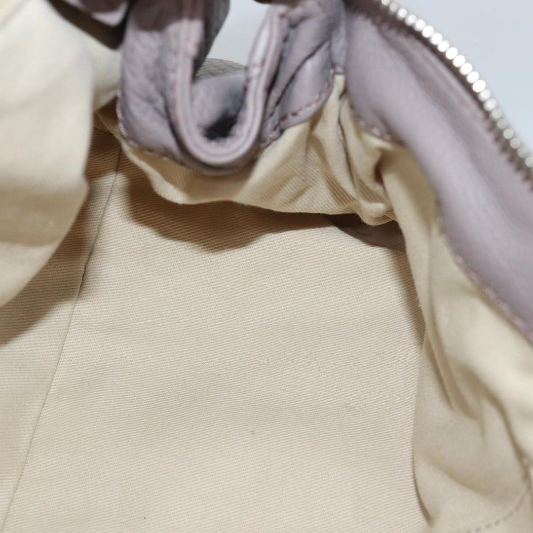 Chloe Paddington Hand Bag Leather Gray 03 09 51 5191 am6259