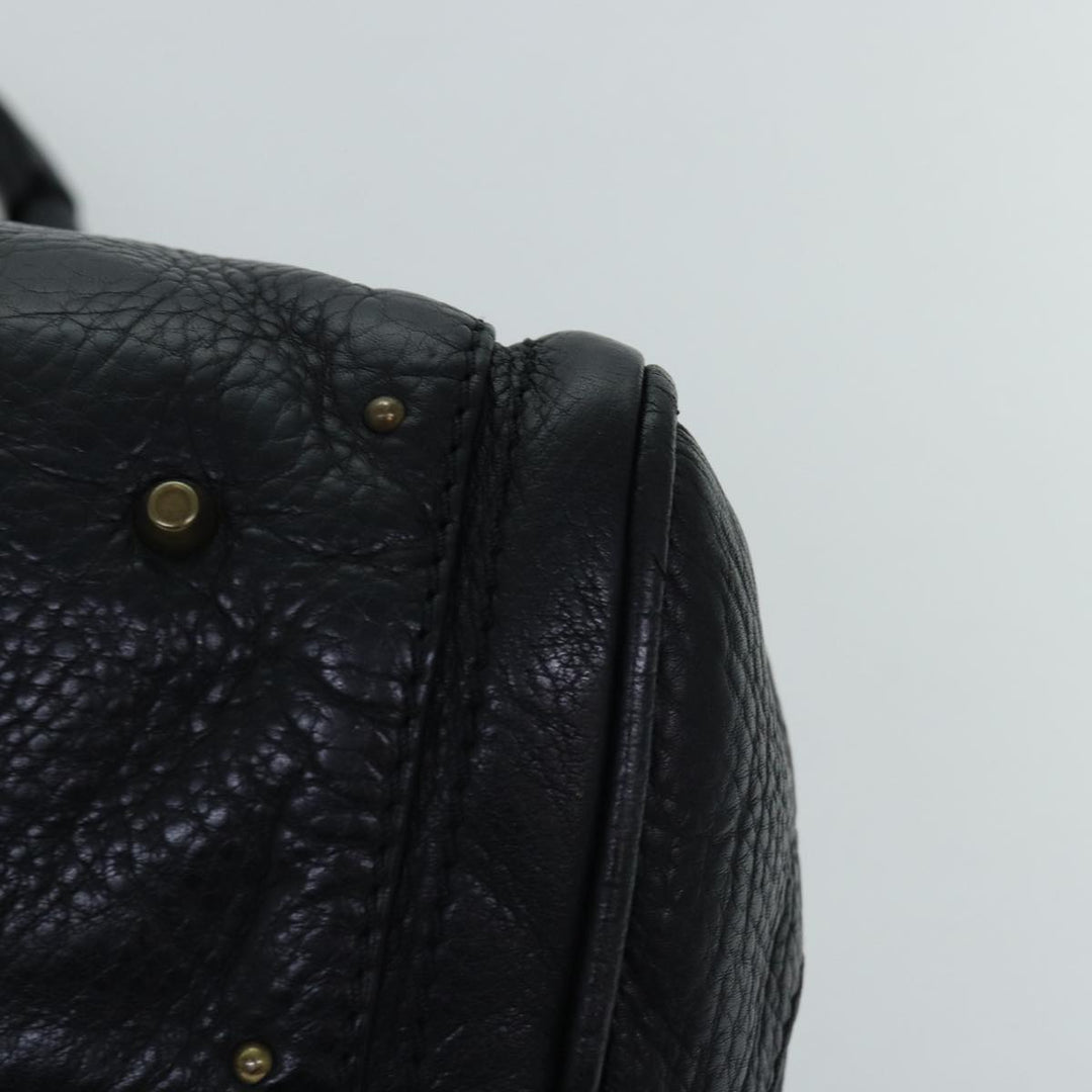 Chloe Paddington Hand Bag Leather Black am6266