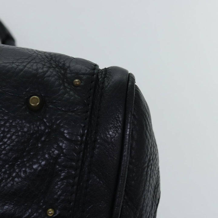 Chloe Paddington Hand Bag Leather Black am6266