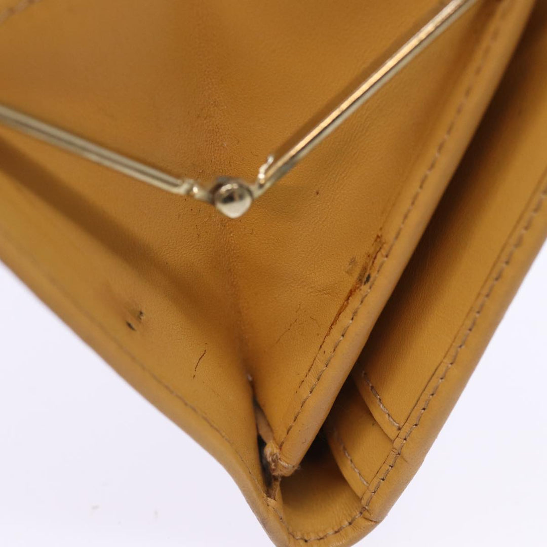 Celine Macadam Canvas Long Wallet PVC Brown Auth am6379