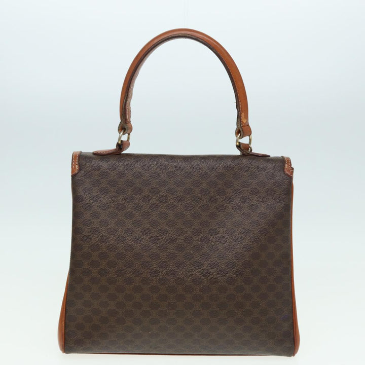 Celine Macadam Canvas Shoulder Bag PVC Leather 2Set Beige Brown Auth am6537