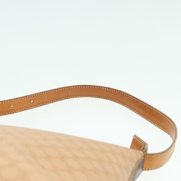 Celine Macadam Canvas Shoulder Bag PVC Leather 2Set Beige Brown Auth am6537