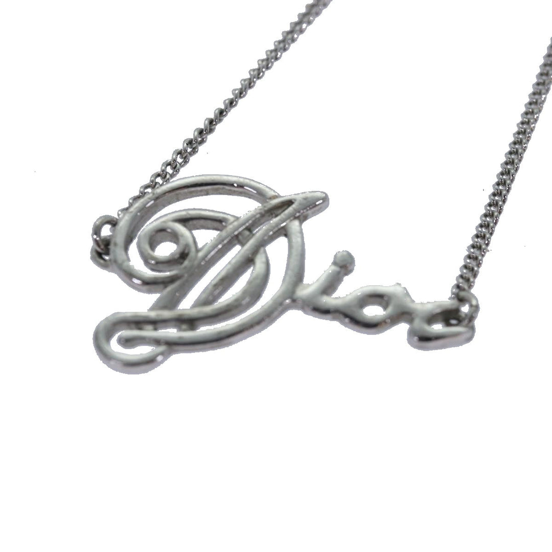 CHRISTIAN Top quality Dior Bracelet metal Silver Auth am6554