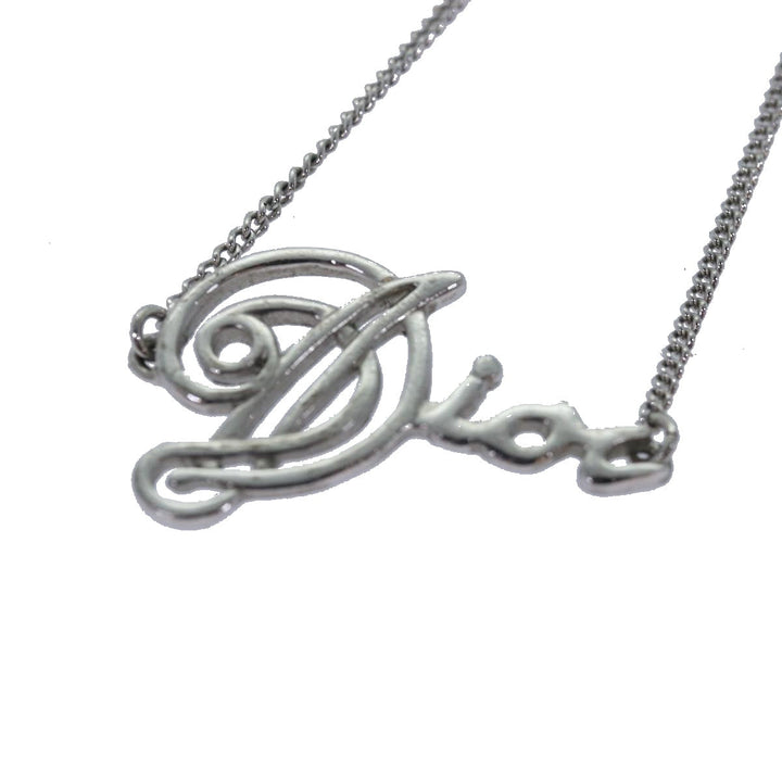 CHRISTIAN Top quality Dior Bracelet metal Silver Auth am6554