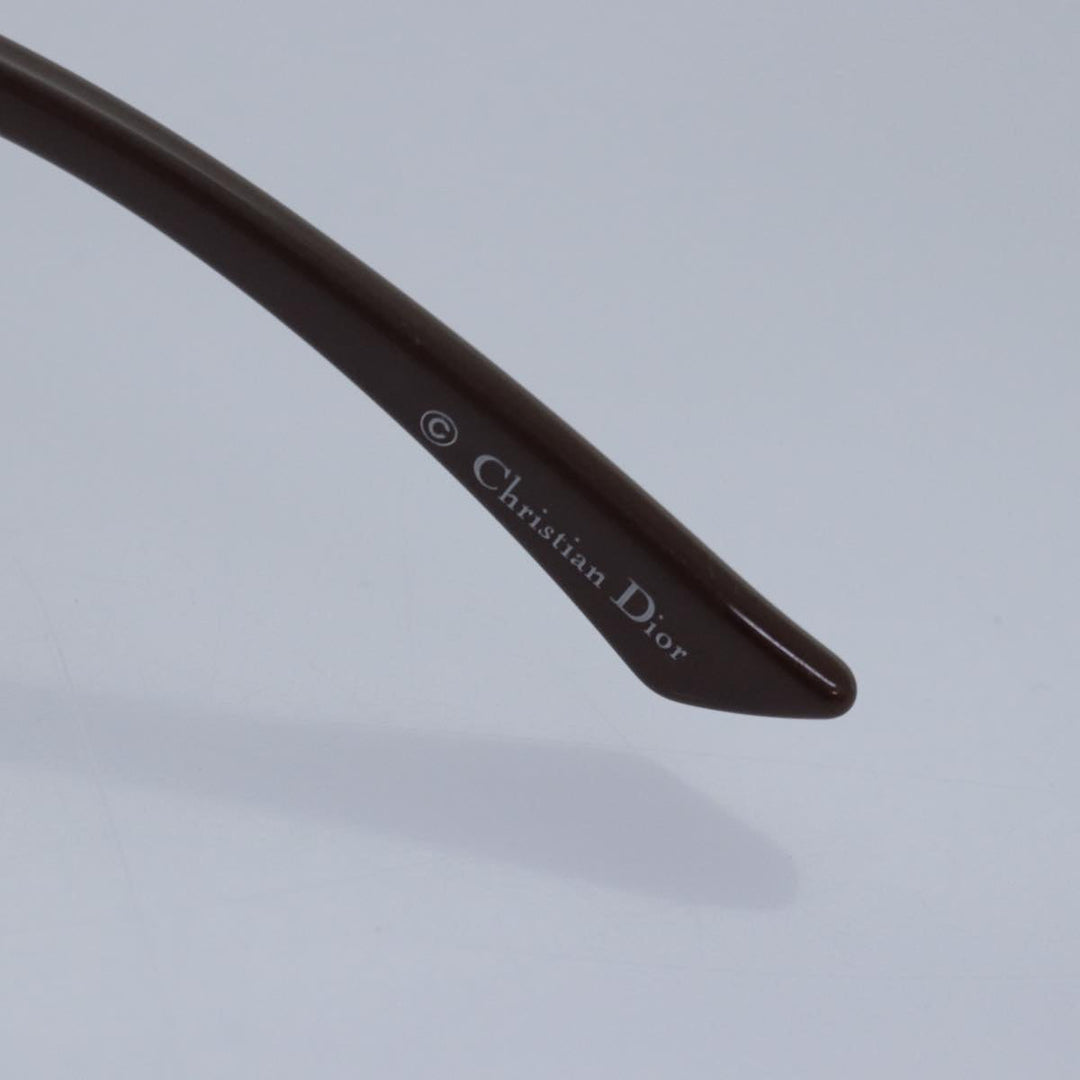 CHRISTIAN Top quality Dior Sunglasses Brown Auth am6576