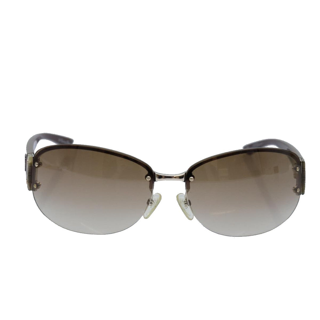 CHRISTIAN Top quality Dior Sunglasses Brown Auth am6576