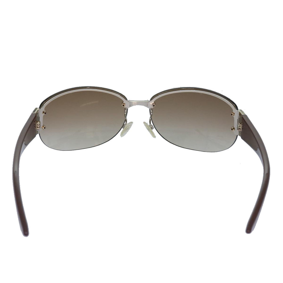 CHRISTIAN Top quality Dior Sunglasses Brown Auth am6576