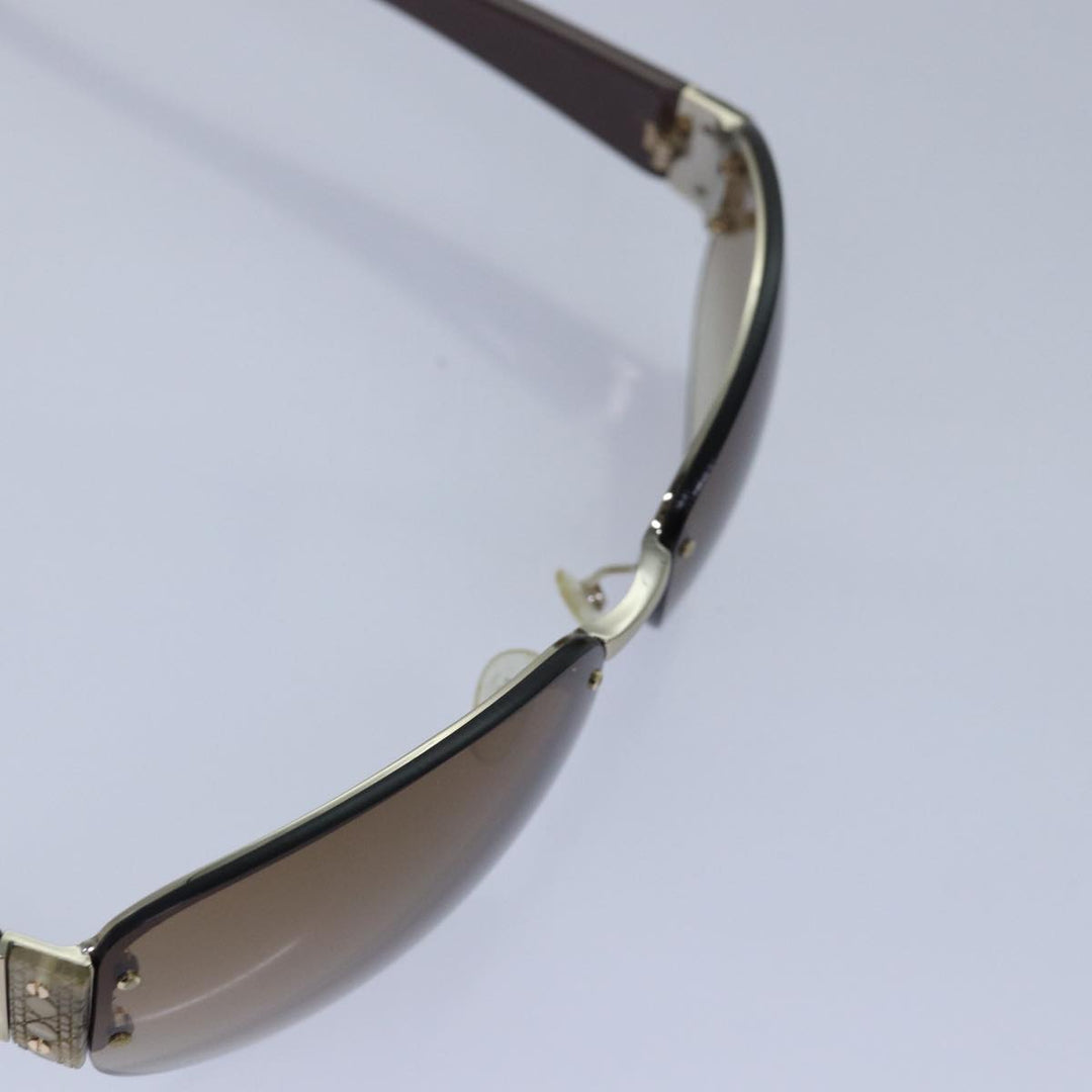 CHRISTIAN Top quality Dior Sunglasses Brown Auth am6576