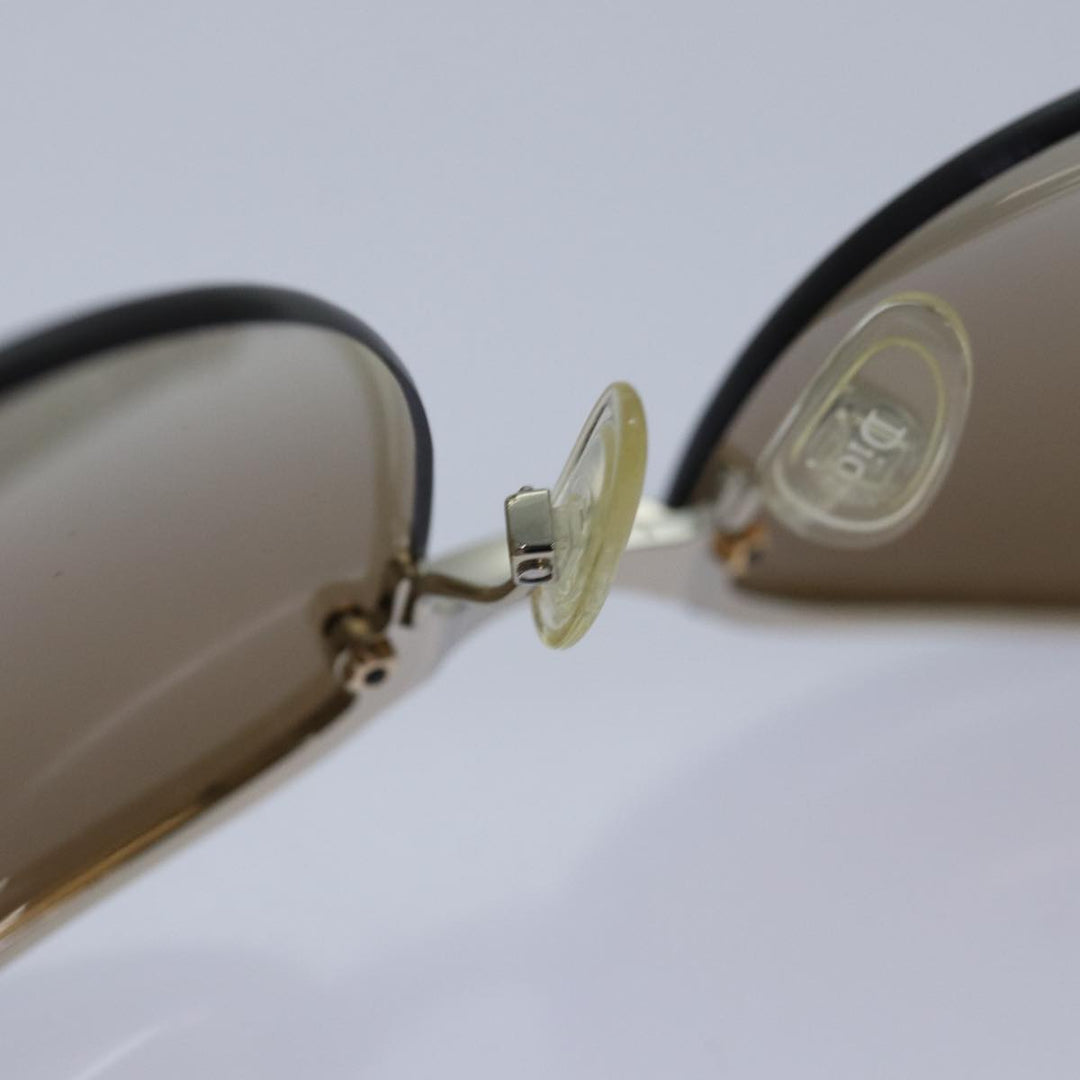 CHRISTIAN Top quality Dior Sunglasses Brown Auth am6576