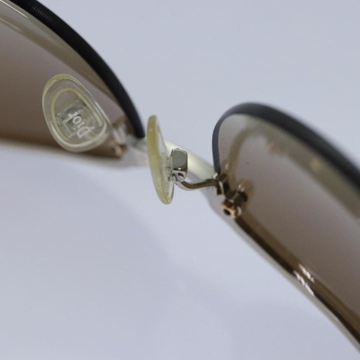 CHRISTIAN Top quality Dior Sunglasses Brown Auth am6576