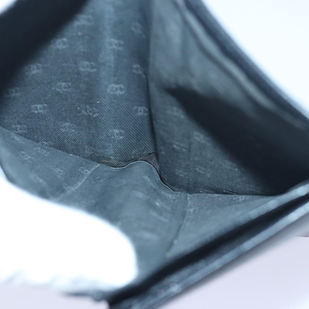Top Quality Chanel COCO Mark Wallet Leather Black CC Auth am6579