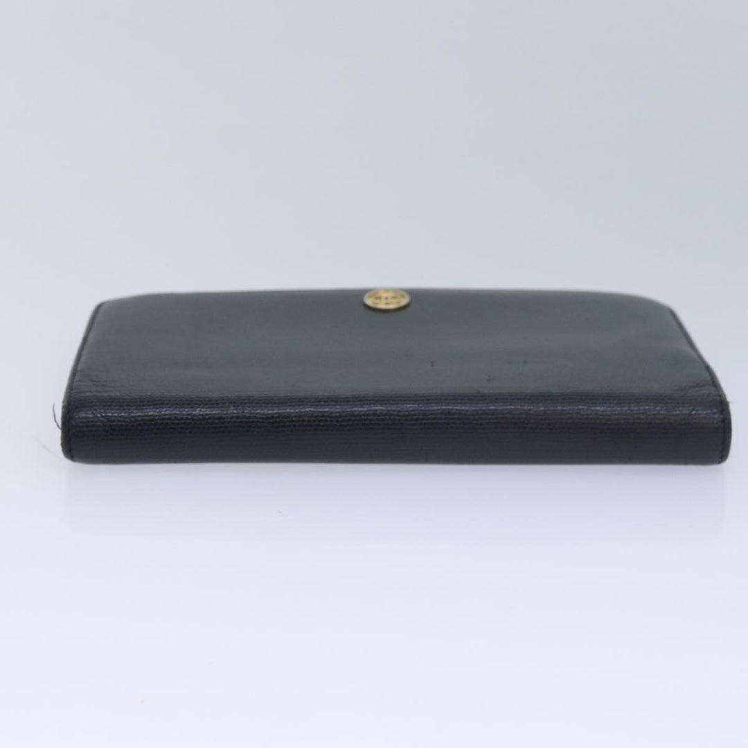 Top Quality Chanel COCO Mark Wallet Leather Black CC Auth am6579
